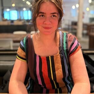 Ace & Jig Sheath Maxi Dress in “Ribbon Candy”